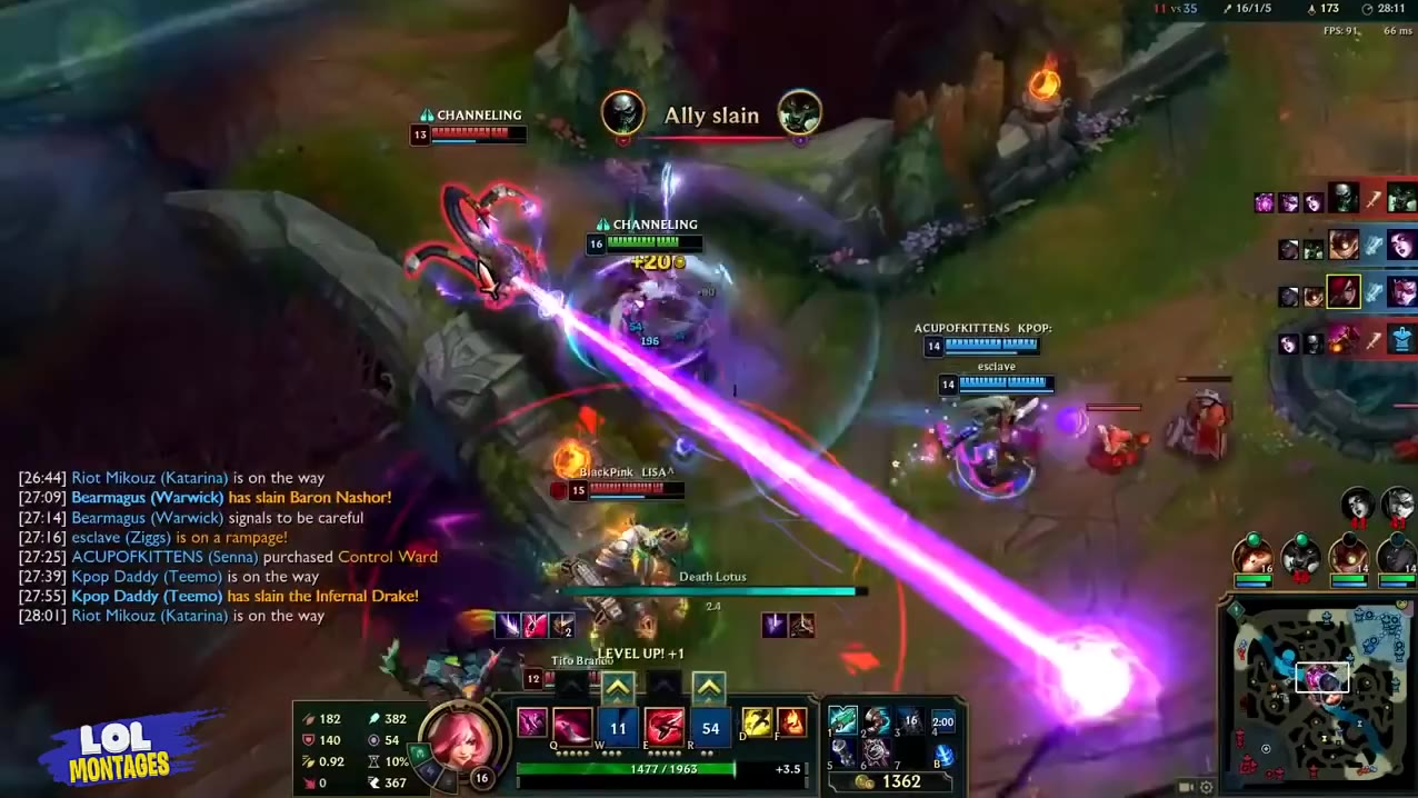 LoL montages 最强操作 第二十期
